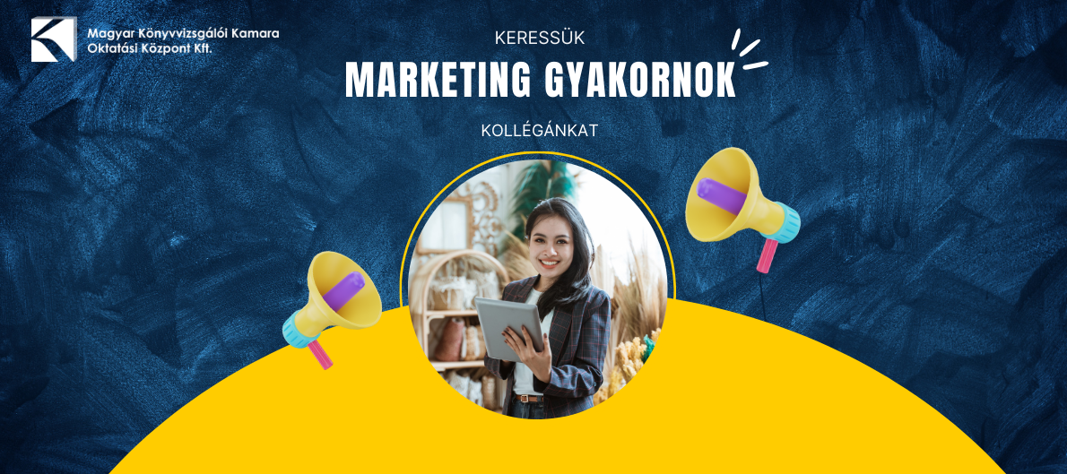 Marketing gyakornokot keresünk