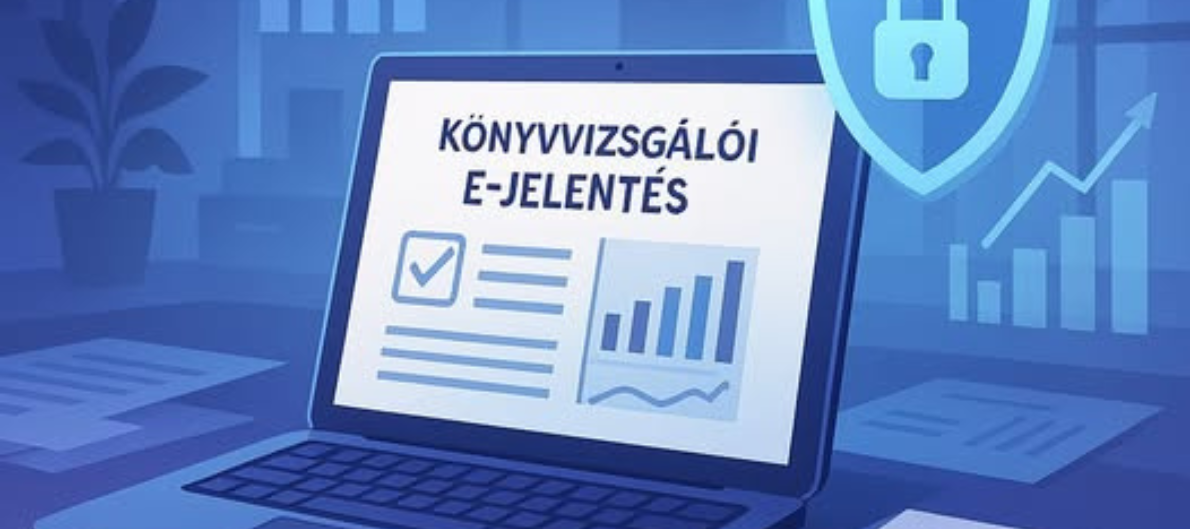 Tájékoztató a független könyvvizsgálói e-jelentés közzétételéről és a kiadmányozásról