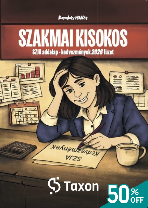 Szakmai Kisokos – Szja kedvezmények 2026 Füzet